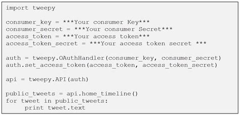 Tweepy Tutorial 的图像结果