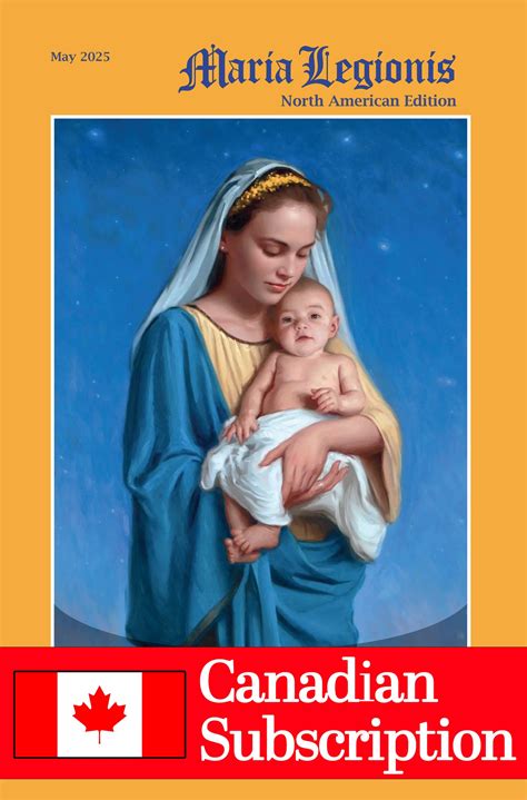 Spanish Edition - CAN Subscription - Maria Legionis Magazine