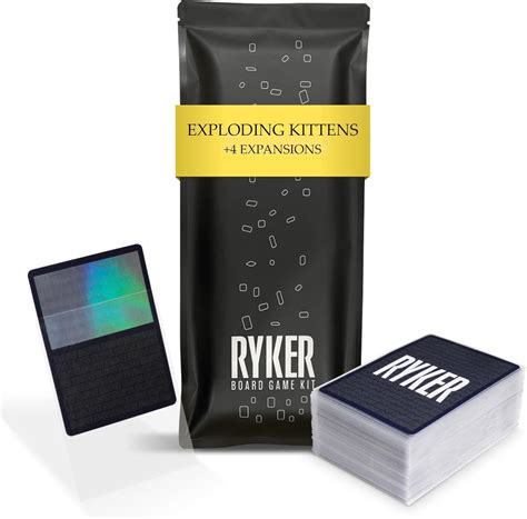 Amazon.com: Ryker | Compatible with Exploding Kittens Board Game Plus 4 ...