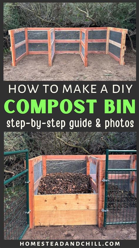 How to build a compost bin step by step guide with photos – Artofit
