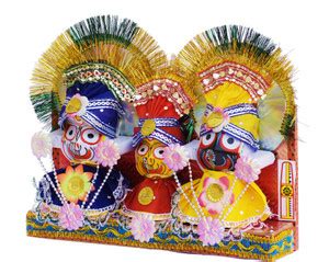 Jagannath World Lord Shree Jagannath Vesh 4 Inch for Pooja,Gifting ...