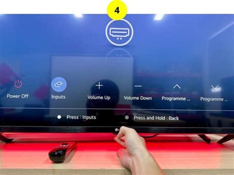 Image result for LG TV Imput Menu
