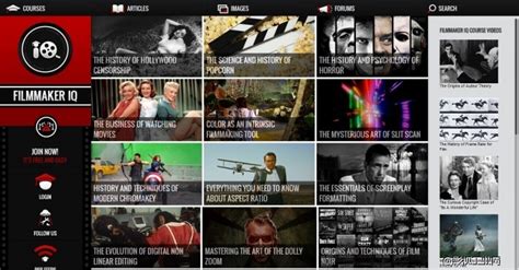 推荐电影人关注十个特别有趣的网站|影视工业网CineHello