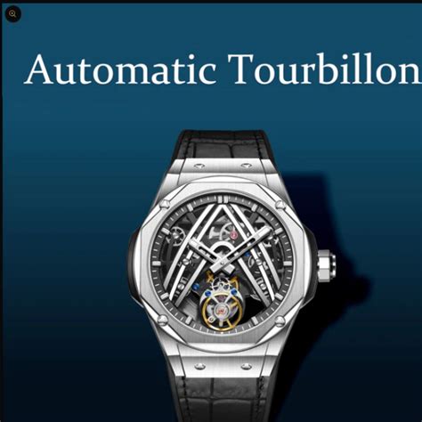 Aesop Original Tourbillon Movement U Shaped Dial Automatic Tourbillon ...