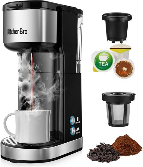 KitchenBro Single Serve Coffee Maker K Cup with Reservoir, India | Ubuy