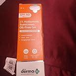 The Derma Co 1% Hyaluronic Sunscreen Oil-Free Matte Gel SPF 50 PA ...