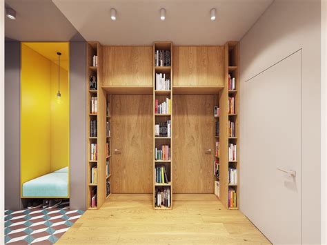 52平米书香气息小户型装修设计 - 设计之家