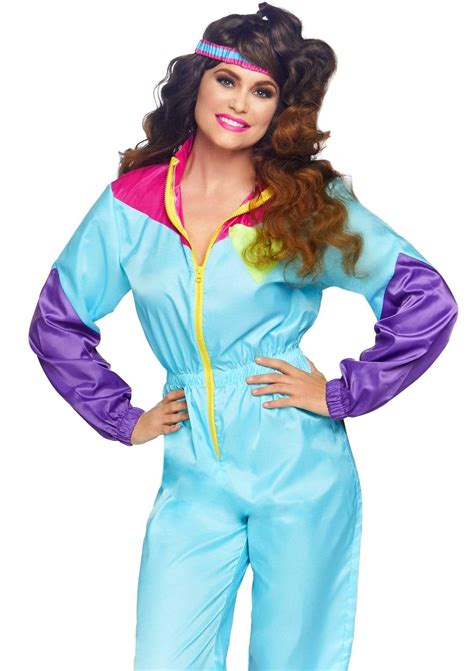 Awesome 80s Tracksuit Costume, 80s Halloween Costumes | Leg Avenue