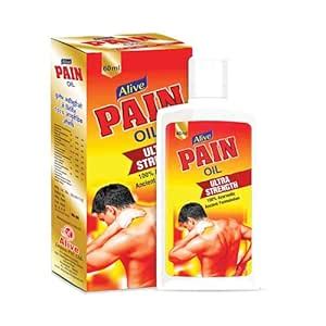 Alive Pain Oil For Joints Pain, Back Pain & Muscular Pain 100% ...