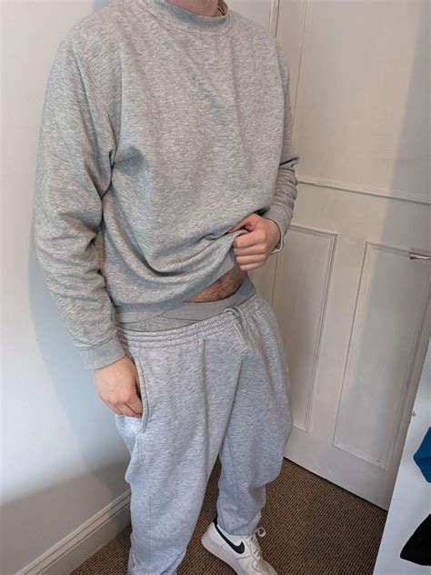 Bulge In Sweats , Grey sweatpants public bulge – BQSHA