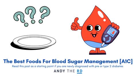 The Best Foods To Lower Blood Sugar Levels [A1C] - Andy The RD