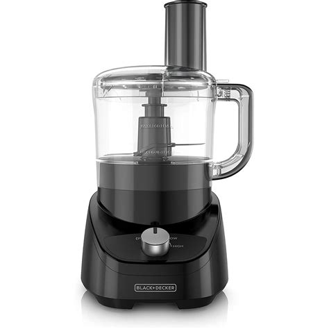 BLACK+DECKER 3-in-1 Easy Assembly 8-Cup Food Processor Black FP4150B ...