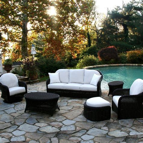 Black Resin Outdoor Furniture
