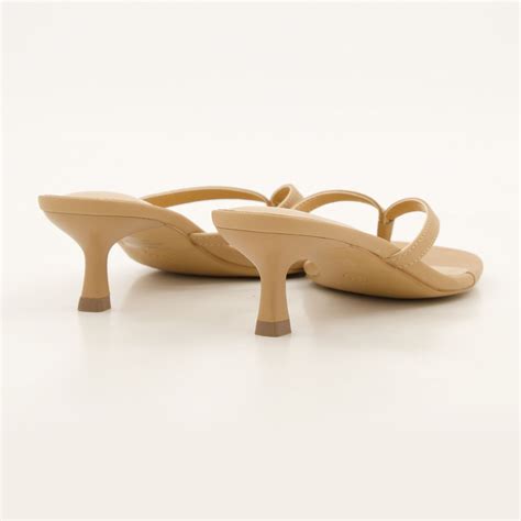 Beige Miami Thong Heels - TK Maxx UK