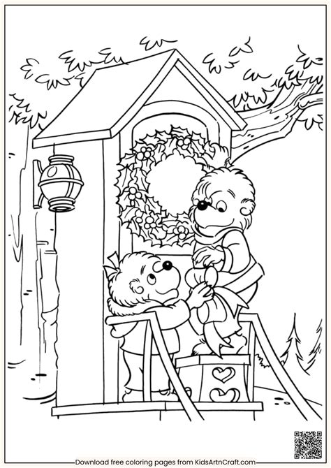 Creative Berenstain Bears Coloring Pages For Kids - Kids Art & Craft