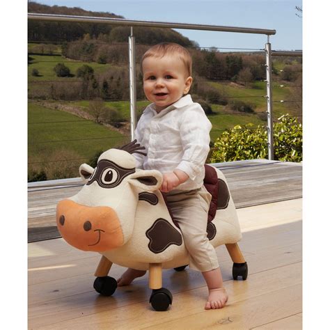Moobert Cow Ride On Toy for 1 year old | Little Bird Told Me
