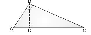 Prove that in a right triangle the square of the hypotenuse is equal to ...