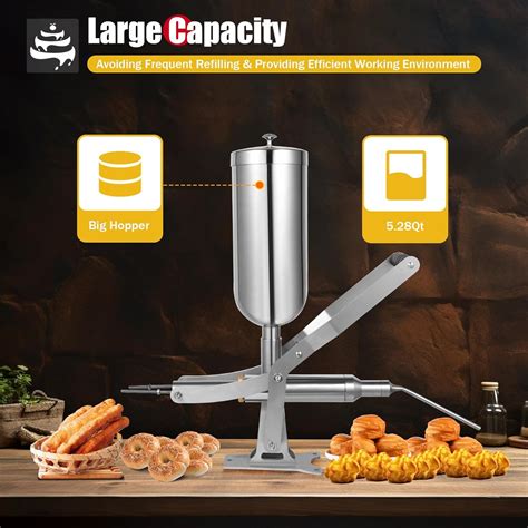 WPORDE Manual Donut Filler, Jelly Filler Injector Machine, India | Ubuy