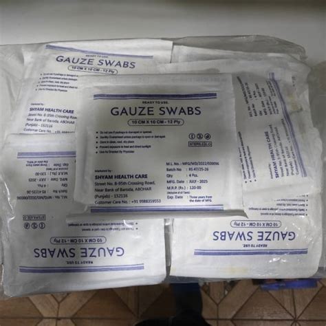 Shyam Surgical Unit - Gauze Swab Manufacturer Supplier from Abohar