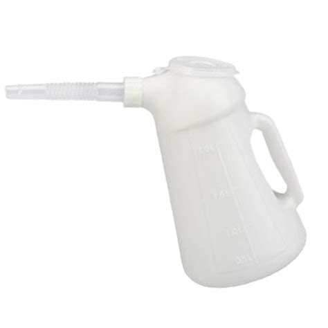 Oil Measuring Container with Pouring Flexible for Automotive Garage Car ...