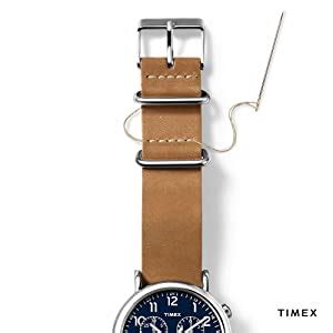 TIMEX Classics Analog Watch for Man with White Round Dial & Black ...