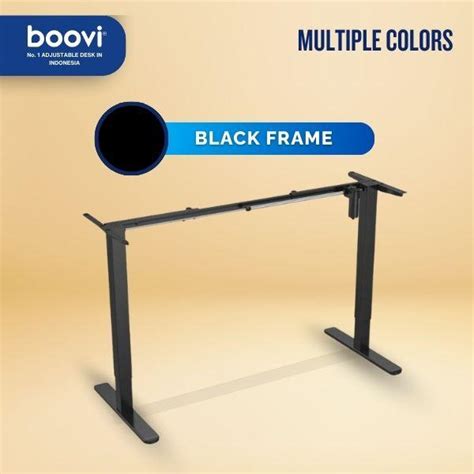 Promo Boovi Meja Kerja Elektrik Adjustable Standing Desk Single Motor ...