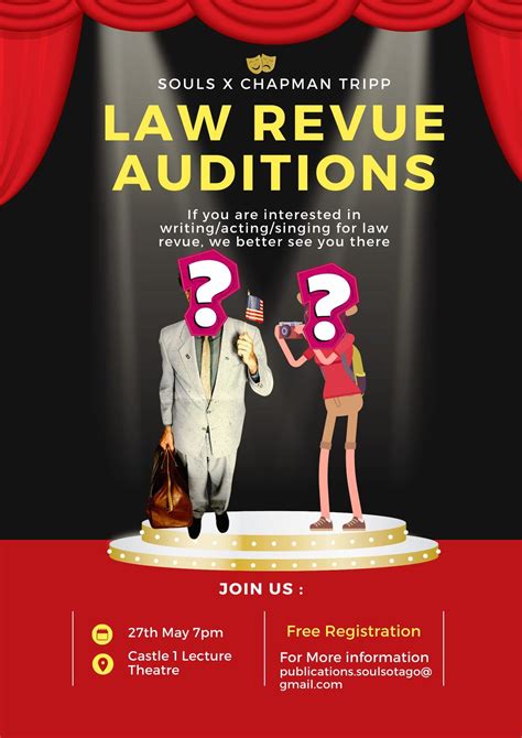 LAW REVUE AUDITIONS, Castle 1, Edinburgh, 27 May 2024 | AllEvents
