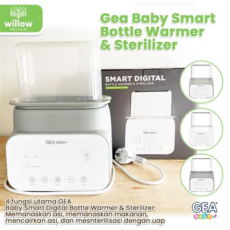 Jual Gea Baby GW-100 Smart Bottle Warmer+Sterilizer - Sterilizer ...