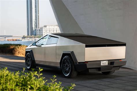 Rent Tesla Cybertruck Silver in Dubai - SUV - Octane.Rent