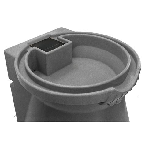 Good Ideas 65-Gallon Gray Plastic Rain Barrel Spigot at Lowes.com