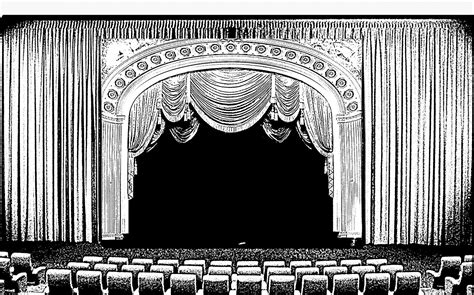 Proscenium Stage Drawing