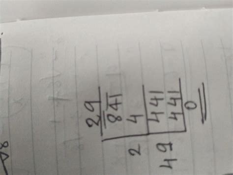 Find square root of 841 by long division method - Brainly.in