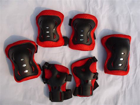 儿童护具溜冰鞋护具套装 轮滑旱冰鞋滑板车自行车护具6件套-阿里巴巴