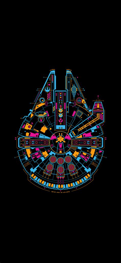 1242x2688 Star Wars Ship Minimal 4k Iphone XS MAX HD 4k Wallpapers ...