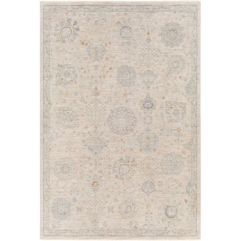 allen + roth Miriam 5 x 7 (ft) Flatweave Polyester/Polypropylene Gray ...