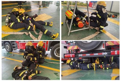 区消防救援工作组开展紧急避险操法训练 | 蓉江新区管委会信息公开