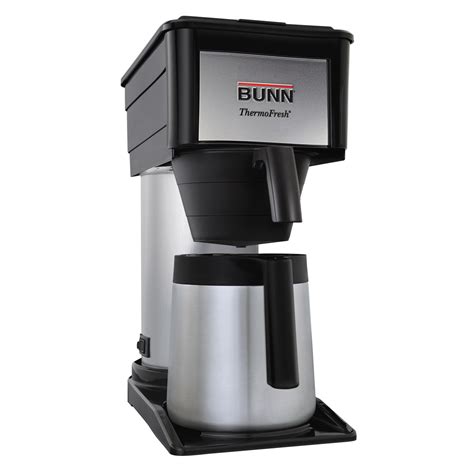 Bunn BTX-B ThermoFresh 10-Cup Home Thermal Carafe Coffee Brewer - Black