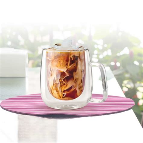Buy Treo Double Wall Tea Coffee Glass Mug Online at Best Price | Milton