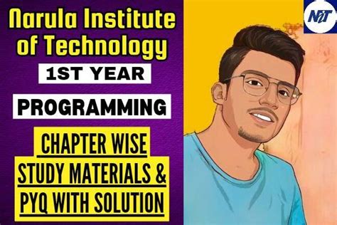 Narula Institute of Technology 1st Year Programming for Problem Solving ...