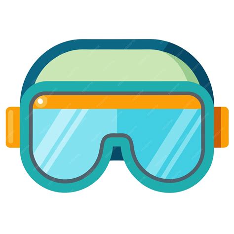 Safety goggles clipart vector art and illustration | Premium AI ...
