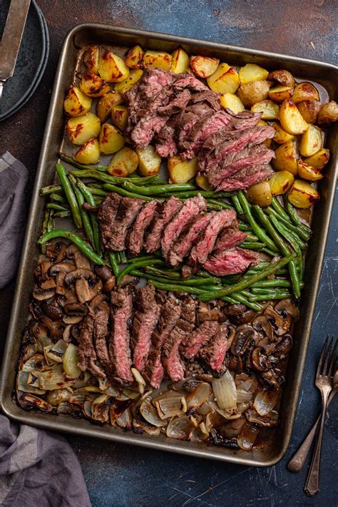 Sheet Pan Steak and Vegetables - Olivia's Cuisine