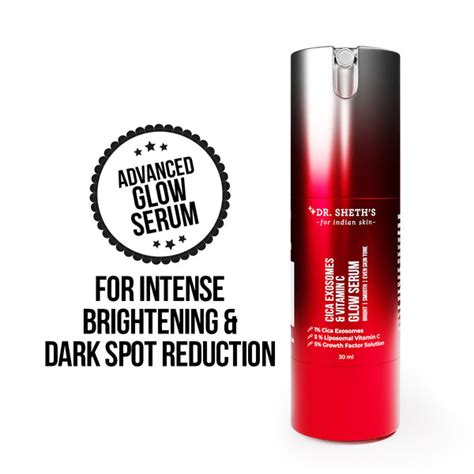 Cica Exosomes & Vitamin C Glow Serum - 30ml – Dr Sheth's