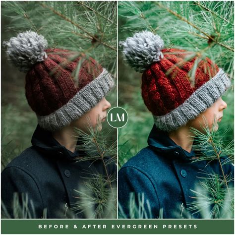 Christmas Presets — Rich Greens, Clean Color, Winter Aesthetic Presets ...