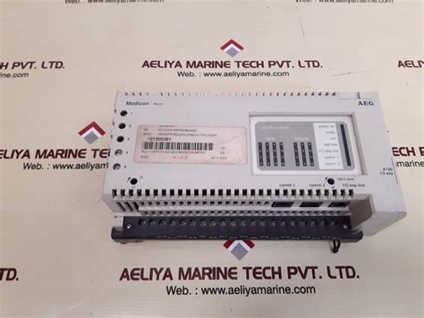 Aeg/schneider modicon micro 110cpu51200 controller – Aeliya Marine Tech