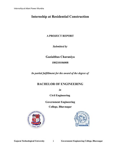 Gazi report on internship no i dont want to make it descriptibve ...