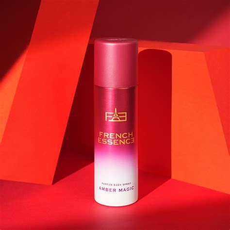 French Essence Amber Magic No Gas Parfum Body Spray for Men and Women