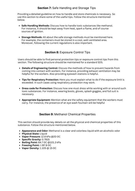 PPT - Methanol Safety Data Sheet PDF Download | CloudSDS PowerPoint ...