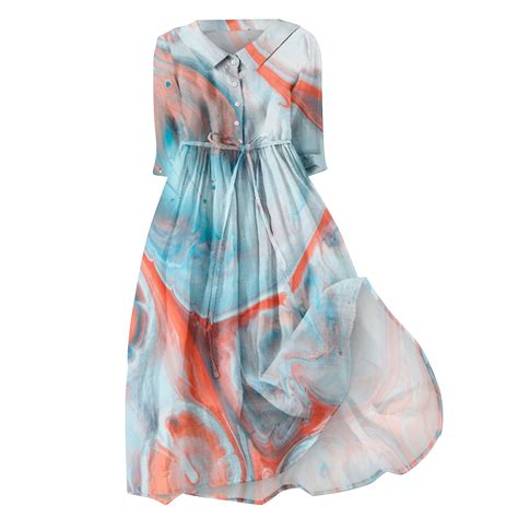 hcuribad Kentucky Derby Dresses for Women 2024,Women's Casual Art ...