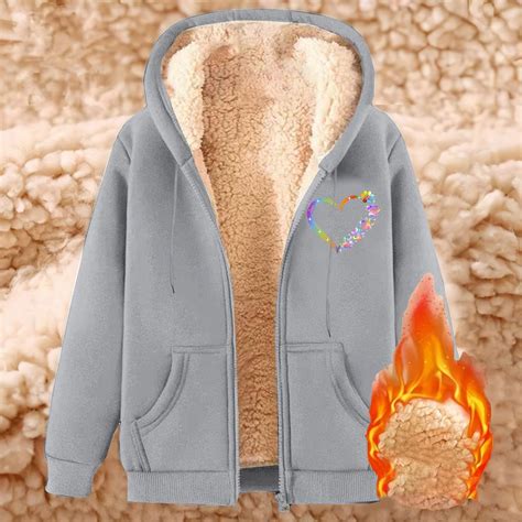 Winter Coats For Women 2025, Warm Plus Size Outerwear, Fleece Lined ...