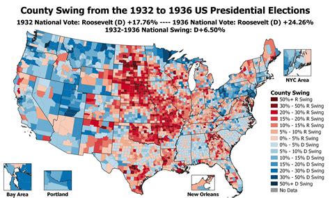 FDR Election Map 的图像结果